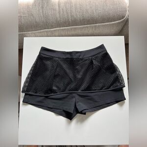 Women’s Black Shorts Skort
